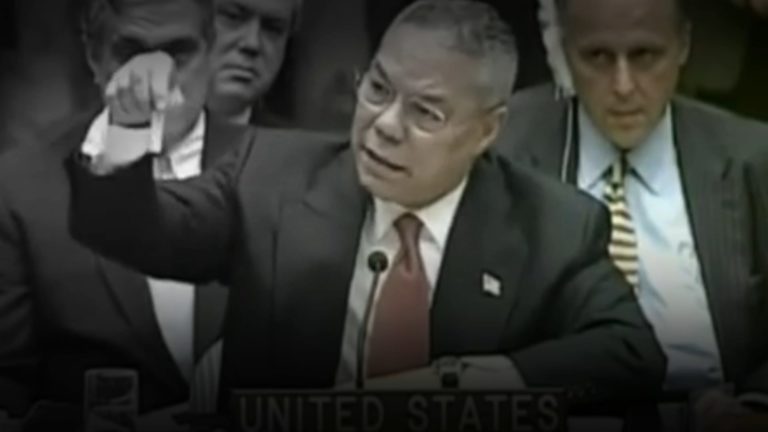 Collin Powell Anthrax at NATO